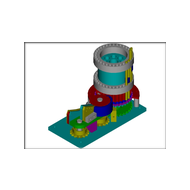 Montage maskine for skruer AlfaTec 3D CAD
